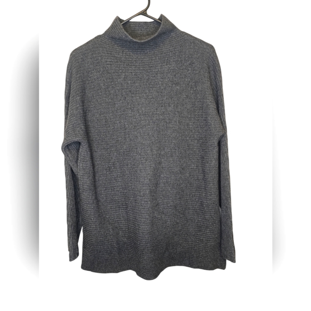 Bartolini Mock Neck  Wool And Cashmere Sweater Womens Size Large Made In Italy